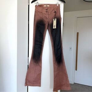 KNWLS Brand New Flare Harley Jeans. Size 6. Retail price: $294